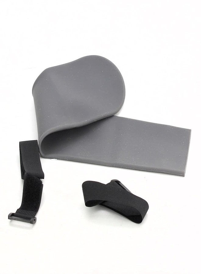 تريكسي جوارب واقية من السيليكون من تريكسي، مقاس كبير 10 سم/40 سم، لون رمادي - Image 3